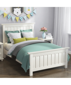 Giường ngủ gỗ sồi thiết kế đẹp GNSV009
