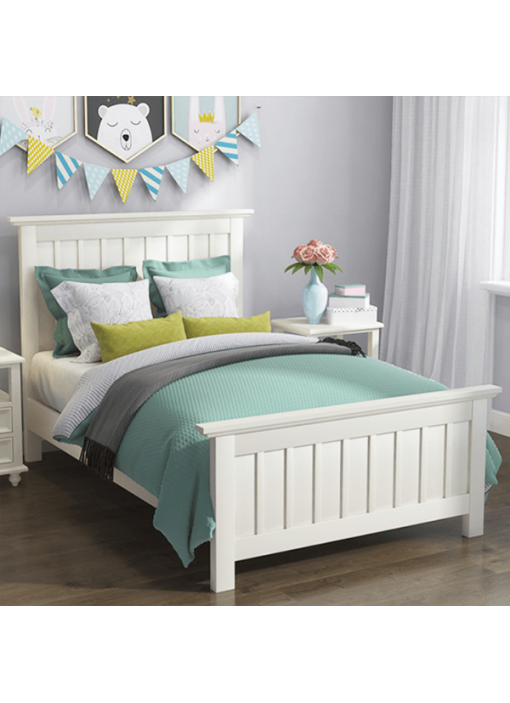 Giường ngủ gỗ sồi thiết kế đẹp GNSV009