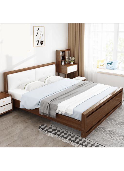 Giường ngủ gỗ tự nhiên - GNSV003