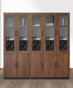 Tủ tài liệu gỗ 5 cánh - THSSV8