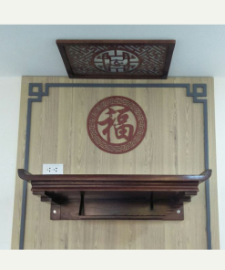 Bàn thờ treo tường gỗ Gõ SV015G
