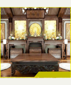 Phòng thờ Phật kết hợp thờ gia tiên SV05