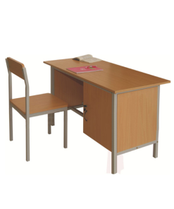 Bàn Ghế Giáo Viên Hộc Liền BGV103-SV