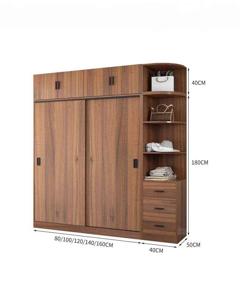 Tủ Quần Áo Cánh Lùa Hiện Đại - QA 47 - Ảnh 4